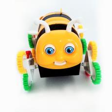 *电动玩具车电动毛毛虫翻斗蜜蜂电池小车地摊热卖儿童玩具