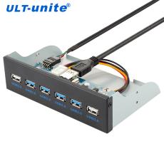 機箱USB擴展 ULT-unite 4*USB3.0+2*USB2.0 USB3.0光驅位前置面板